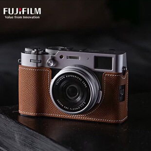 X100VI 富士原装 皮套适用XT50 XM5 Xhlaf保护套康缇斯真皮套 XE5