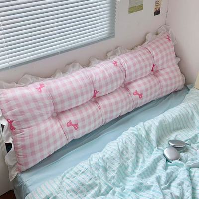 床头靠垫软包榻榻米大靠背床上护腰可拆洗防床靠枕卧室宿舍双面用