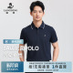 浪登男士 Polo衫 含桑蚕丝通勤短袖 新款 抗菌 2026夏季 t恤 凉感