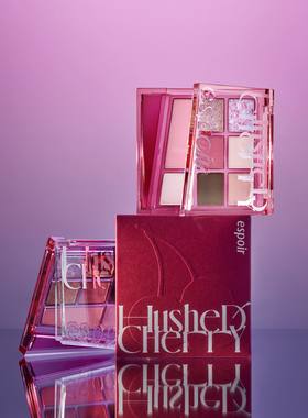 临期清仓亏本卖韩国espoir 8色眼影盘 05hushed cherry唇釉04樱桃