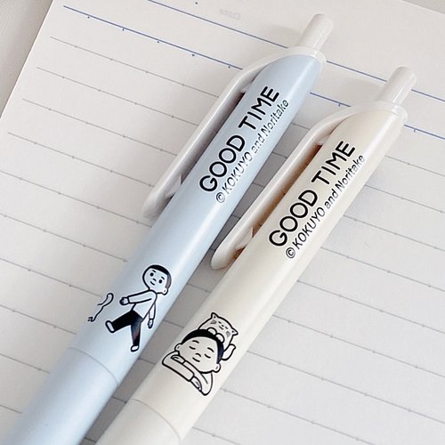 日本KOKUYO国誉Noritake viviDRY按动式中性笔速干顺滑备考刷题笔