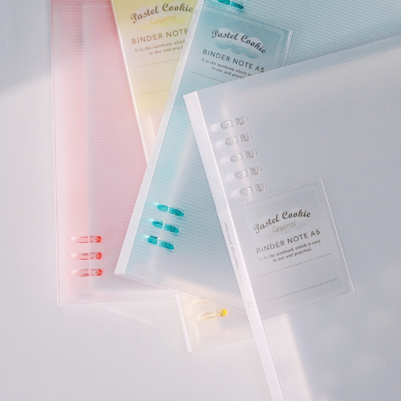 磨砂封面淡彩曲奇柔光新款不硌手