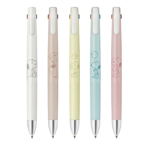 日本ZEBRA斑马My Style限定款BLEN减震三色模块笔中油笔圆珠笔0.5