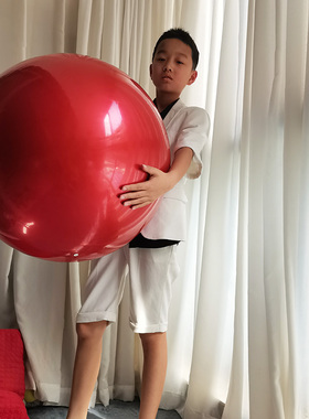 亮面装饰球一体成型圆型塑料球圣诞球吊饰巨型空心银色墨绿展示球