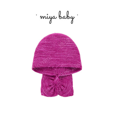 Miya狼外婆女童复古蝴蝶帽