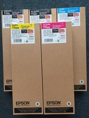 EPSON新款epson T7081墨水爱普生T35280T7280原装墨盒700l