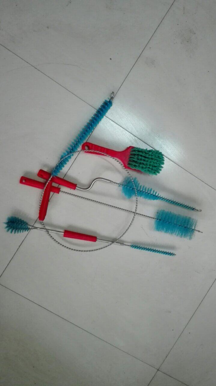 5件套利拉伐奶厅清洗刷挤奶机奶衬刷奶管刷奶杯刷