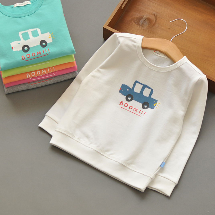 lm林淼宝宝卫衣春秋男女童装套头毛圈纯棉上衣