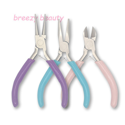 DIY饰品手工钳首饰串珠绕线尖嘴圆嘴剪钳手作钳子工具套装