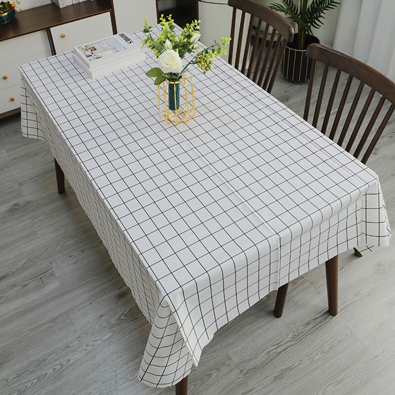 一次性桌布环保加厚台布格子布10张餐厅酒店家夜宵摊圆桌方形餐