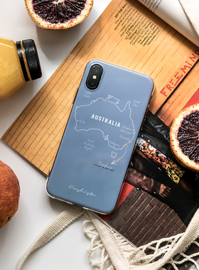 Freshista原创澳洲iPhoneXr手机壳苹果8Plus7光面保护套Max11pro