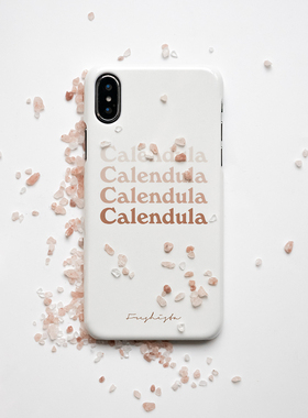 Freshista原创金盏花iPhoneXr手机壳s苹果8Plus 7光面保护套硬Max