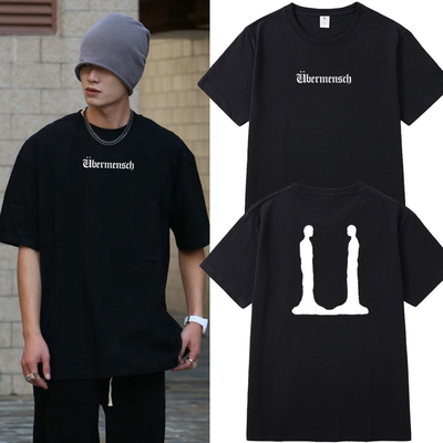 GD权志龙演唱会同款周边短袖T恤