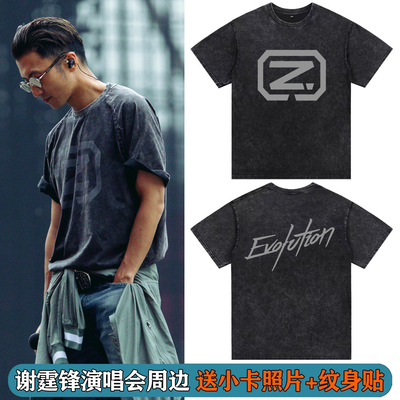 谢霆锋演唱会同款周边重磅T恤