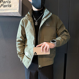 秋季男士工装外套夹克上衣社会小伙潮流高级感B323-JK04-P98，男装夹克，星座301C（原B323）