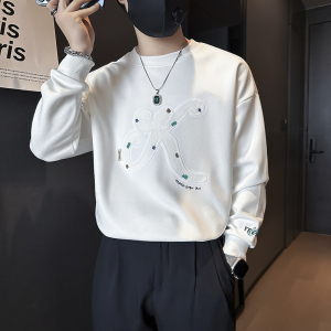 重工刺绣硬挺外套男高级感卫衣社会小伙店主风B323/WY17B/P68控98图片