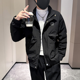抖音高级感外套男潮牌痞帅社会小伙男装夹克B323-JK05-P98，男装夹克，星座301C（原B323）