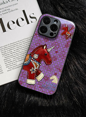 苹果17promax马年新年玻璃手机壳马年新年祝福有钱适用苹果华为荣耀400PRONOVA14至尊畅享80PRO一加ACE5至尊