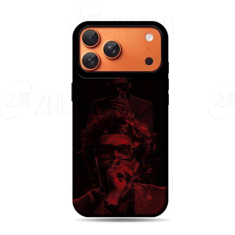 威肯红调演唱磨砂磁吸手机壳大孔亮面硬壳适用苹果iphone18promax华为PURAXVIEWVIVOX80PROIQOONEO7