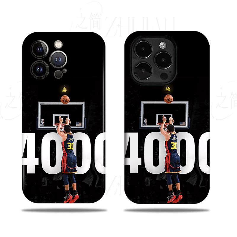 库里四千三分磨砂磁吸手机壳大孔亮面硬壳适用苹果iphone18promax华为PURAXVIEW华为MATE60PRO荣耀X50I