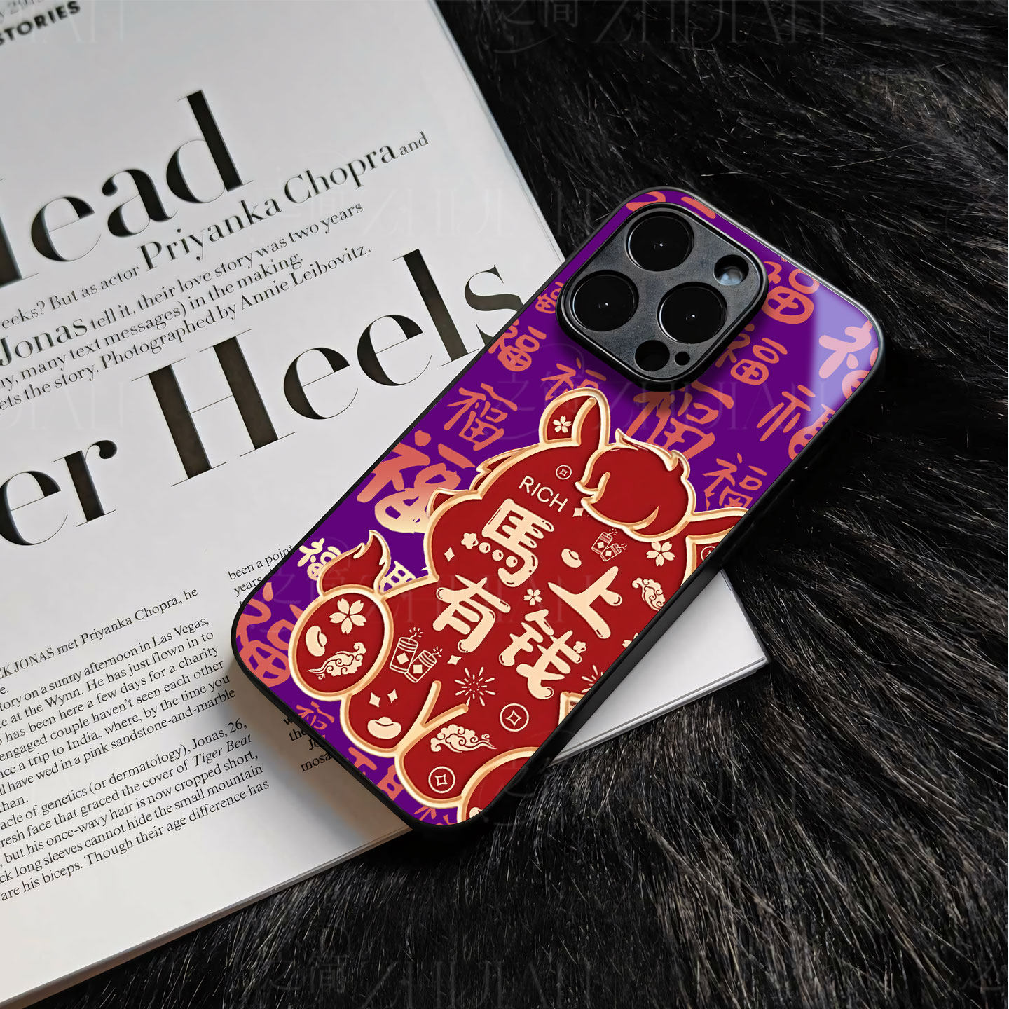 苹果17promax马上有钱福玻璃手机壳马年新年祝福有钱适用苹果华为畅享80PRO荣耀500proIQOONEO10PROPLUSP80UL,3C数码配件,手机保护套/壳,淘宝优惠券,粉丝福利购,淘宝优惠卷