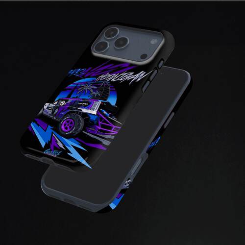 福特烈马赛车硬壳磨砂磁吸手机壳适用苹果iphone17promax华为VIVOX300PRO荣耀500proMATE80PROMAX荣耀MAGIC8P
