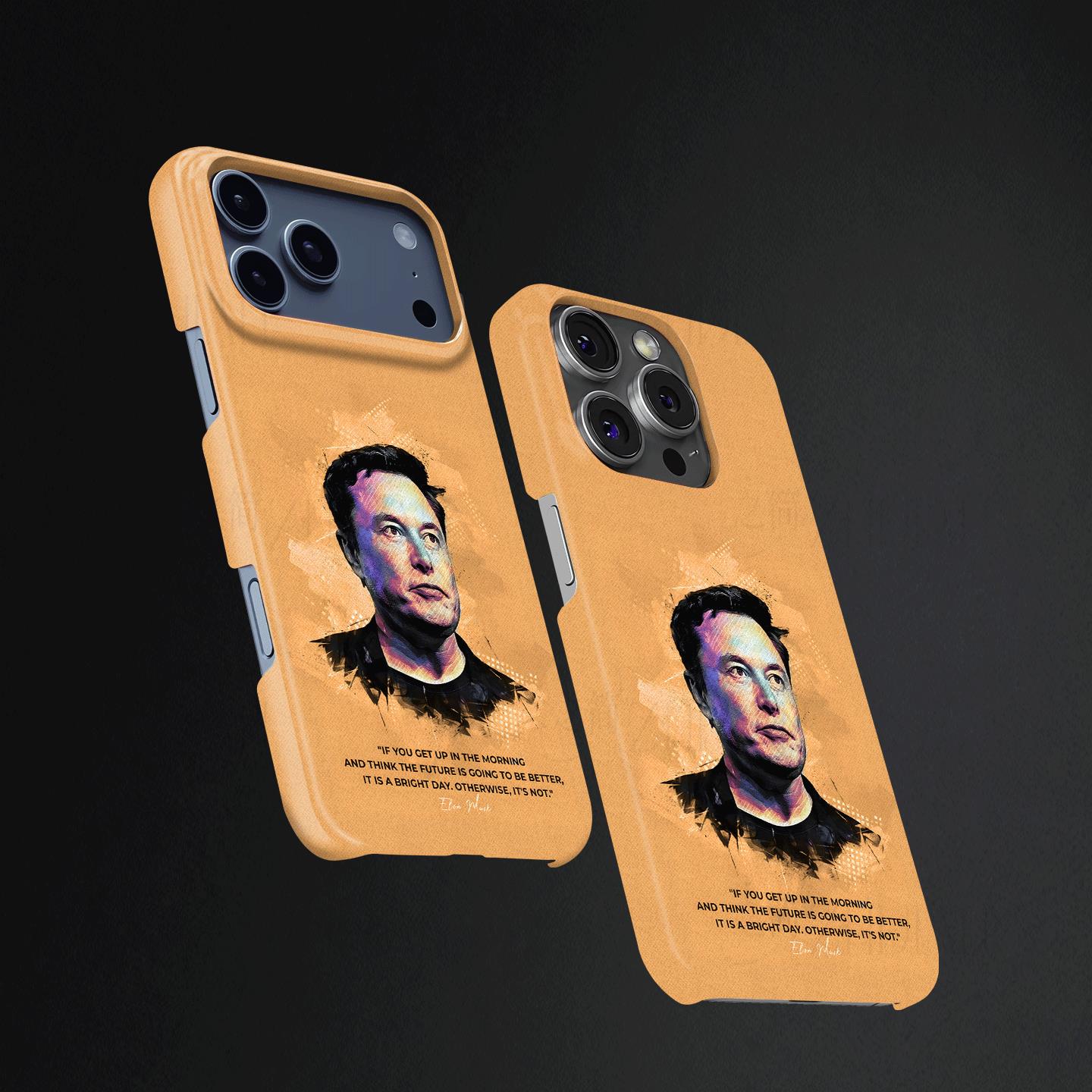 马斯克肖像画硬壳磨砂磁吸手机壳适用苹果iphone17promax华为VIVOX200S三星S25PLUSP80PROFINDX8PRO