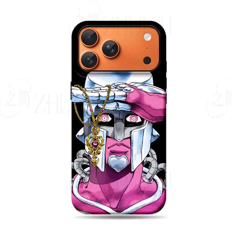 粉白疯狂钻石磨砂磁吸手机壳大孔亮面硬壳适用苹果iphone18promax华为PURAXVIEWVIVOX60PROOPPORENO15C