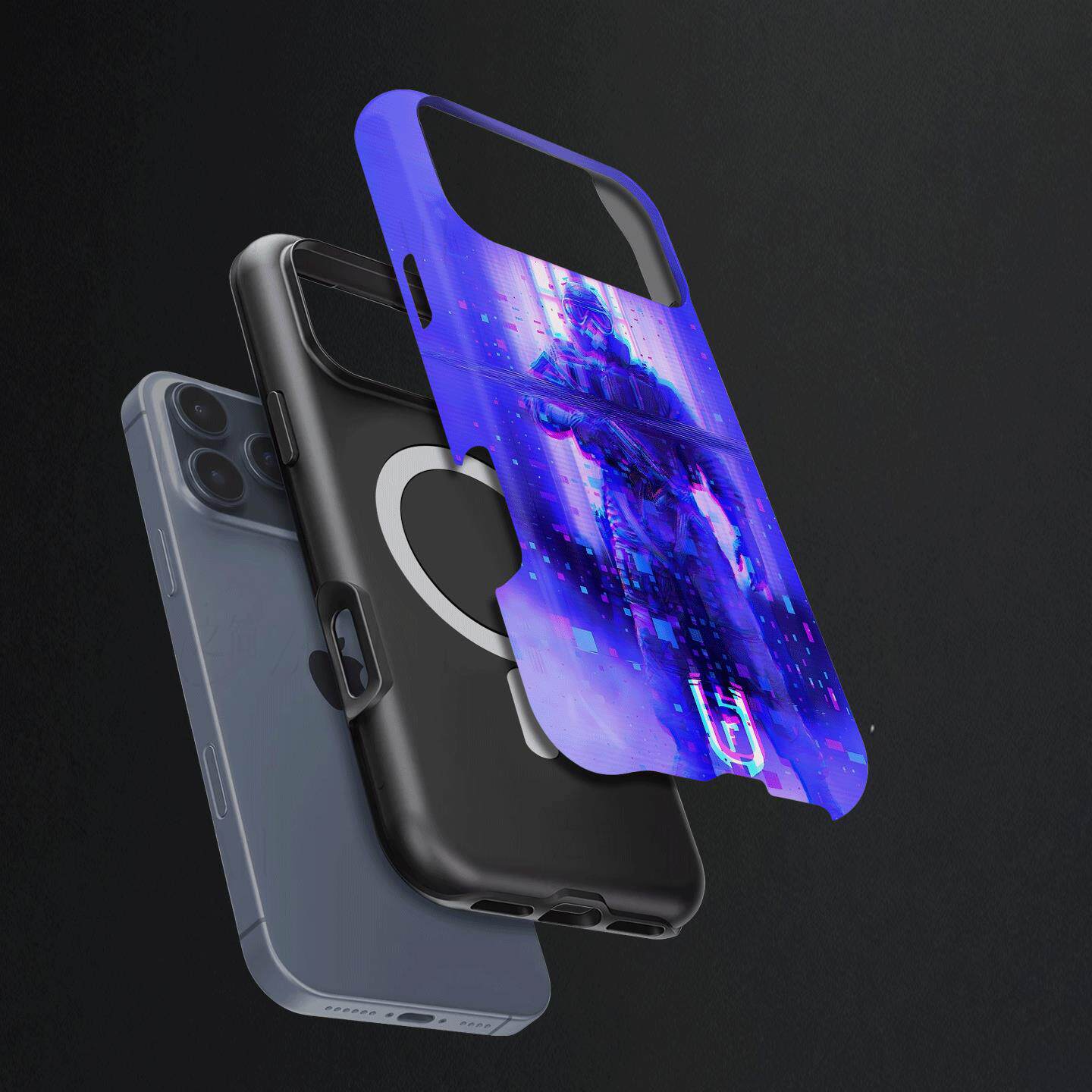 彩虹六号干员硬壳磨砂磁吸手机壳适用苹果iphone17promax华为荣耀MAGIC7PROVIVOX200SMATE70PRO+VIVOX200至尊