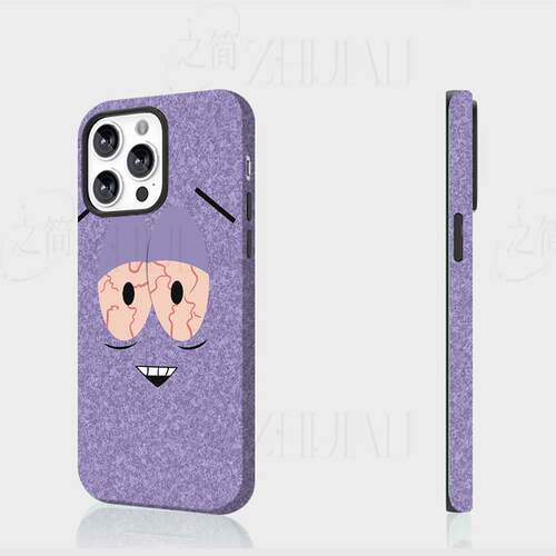 南方公园毛巾怪磨砂磁吸手机壳大孔亮面硬壳适用苹果iphone18promax华为PURAXVIEW红米K50至尊版1加ACE2V