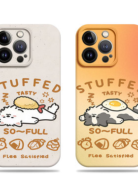 苹果17promax狗狗英文菲林情侣手机壳适用苹果华为荣耀300至尊小米14PRO畅玩70PLUSP70ULTRA小米MIX4