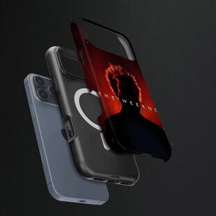 威肯暗黑硬壳磨砂磁吸手机壳适用苹果iphone17promax华为荣耀MAGIC8PROVIVOX200SOPPOFINDX9PROP70PRO