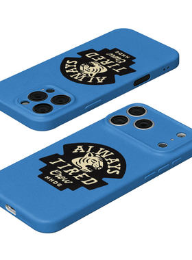 蓝底虎头徽章磨砂磁吸手机壳大孔亮面硬壳适用苹果iphone18promax华为PURAXVIEWVIVOX100SPRO1加TURBO6