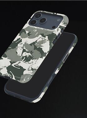 迷彩纹理硬壳磨砂磁吸手机壳适用苹果iphone17promax华为荣耀MAGIC7PROFINDX8PROMATE60PROVIVOX200PROMINI