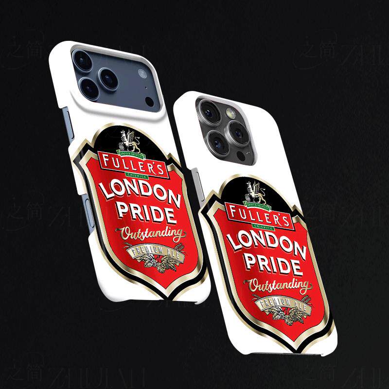 伦敦骄傲酒标磨砂磁吸手机壳大孔亮面硬壳适用苹果iphone18promax华为PURAXVIEWOPPOFINDX8SPLUS华为NOVA10PR