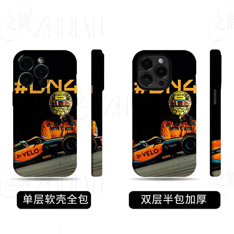 LN4迈凯伦磨砂磁吸手机壳大孔亮面硬壳适用苹果iphone18promax华为PURAXVIEWIQOOZ10TURBO华为MATE30PRO