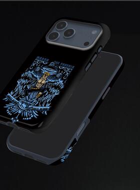 不死鸟马尔科硬壳磨砂磁吸手机壳适用苹果iphone17promax华为OPPOFINDX9PROP70ULTRA小米14pro小米17PROMAX