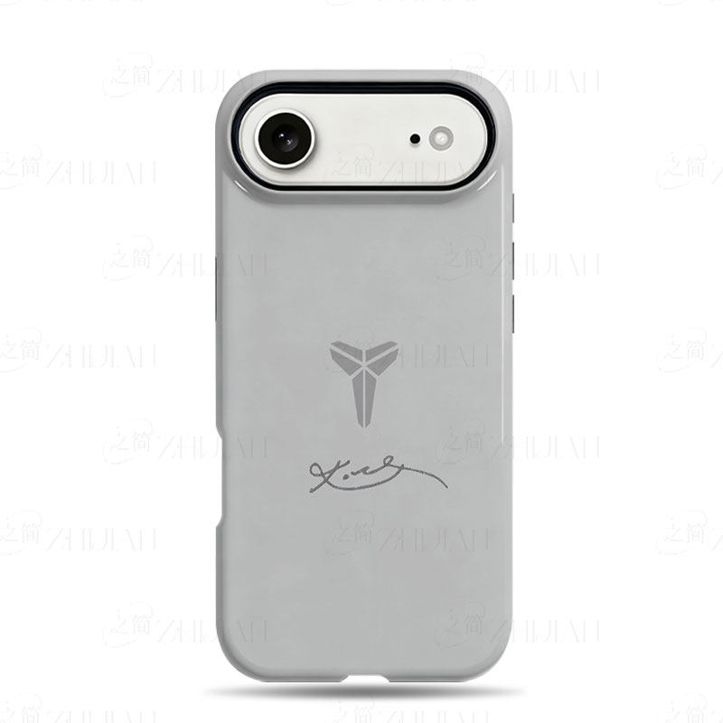 科比签名磨砂磁吸手机壳大孔亮面硬壳适用苹果iphone18promax华为PURAXVIEWVIVOS15E荣耀80PRO