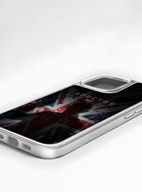 007英旗幽灵手机壳大孔电镀黑框碳纤纹二合一磁吸适用苹果17promax华为小米15PROMATE60PROPLUS小米17PROMAX