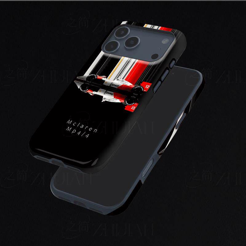 迈凯伦MP4赛车磨砂磁吸手机壳大孔亮面硬壳适用苹果iphone18promax华为PURAXVIEWIQOONEO6华为MATE40PROPLUS