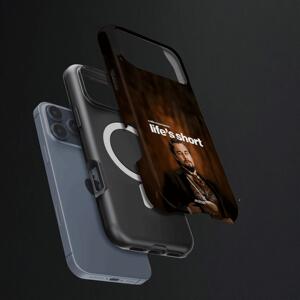 小李子搞怪图硬壳磨砂磁吸手机壳适用苹果iphone17promax华为荣耀500proFINDX8至尊P70ULTRA三星S25PLUS
