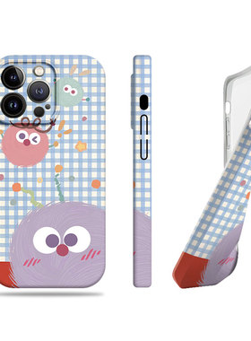 苹果17promax三只煤球菲林情侣手机壳适用苹果华为OPPOA97P70PRO荣耀X70I小米17promaxopporeno15pro