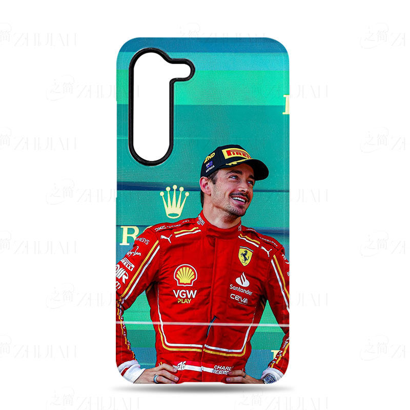法拉利勒克莱尔磨砂磁吸手机壳大孔亮面硬壳适用苹果iphone18promax华为PURAXVIEW1加13T华为NOVA12PRO