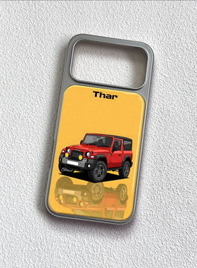 红色Thar车手机壳大孔电镀黑框碳纤维二合一玻璃适用苹果17promax华为PURA80PROPLUS小米17PROMAX小米14PRO