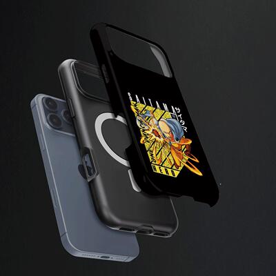 一拳超人埼玉硬壳磨砂磁吸手机壳适用苹果iphone17promax华为P70PROMATE70PRO+荣耀400PROFINDX8PRO