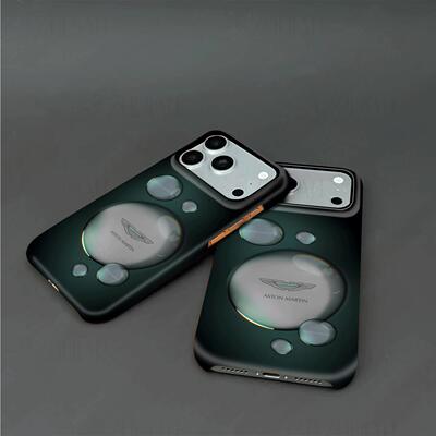 阿斯顿马丁图硬壳磨砂磁吸手机壳适用苹果iphone17promax华为荣耀500proP70PRO荣耀MAGIC7PROVIVOX200至尊
