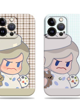 苹果17promax怒宝萌宠菲林情侣手机壳适用苹果华为红米K70E一加15FINDX8PRO真我14pro红米NOTE14PROPLUS