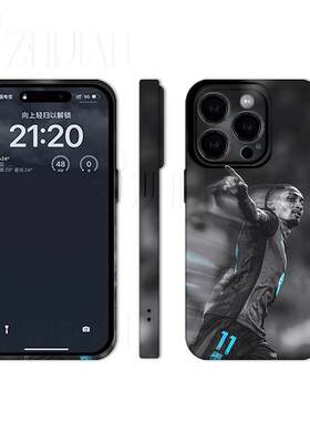 巴萨11号庆祝磨砂磁吸手机壳大孔亮面硬壳适用苹果iphone18promax华为PURAXVIEW红米NOTE15PROPLUSVIVOS30PRO