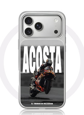 ACOSTA骑摩托手机壳大孔电镀黑框碳纤纹二合一磁吸适用苹果17promax华为PURA80PROPLUSMATE70PROPLUS小米17PR