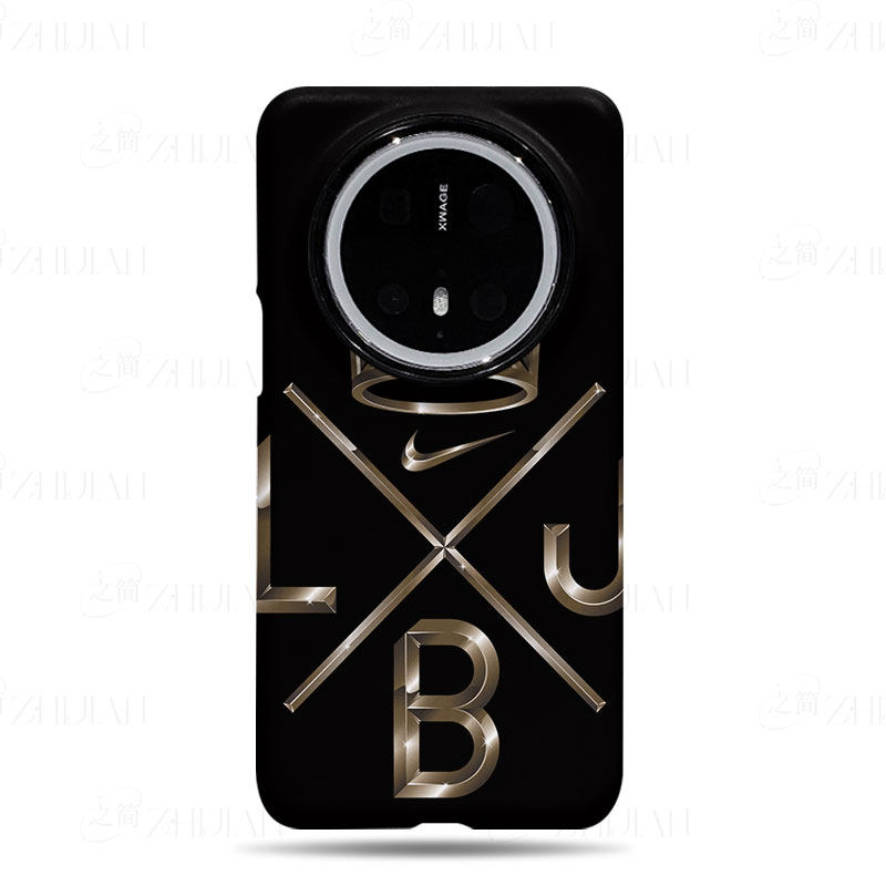 耐克LBJ冠磨砂磁吸手机壳大孔亮面硬壳适用苹果iphone18promax华为PURAXVIEW荣耀90GT华为NOVA11SE